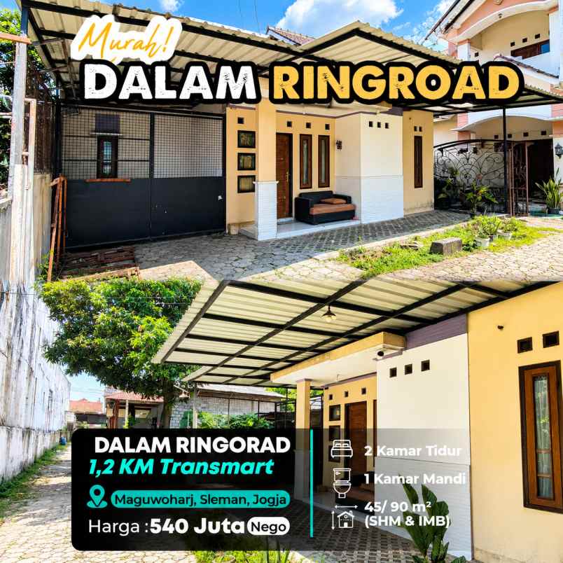 dijual rumah dalam ringroad