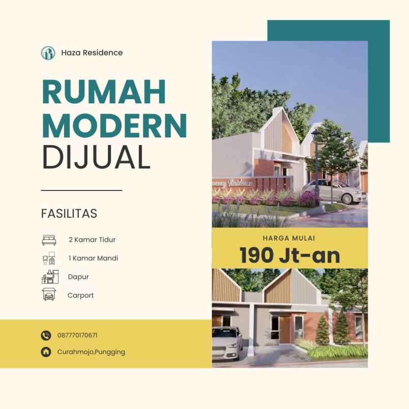 dijual rumah desa curahmojo kec