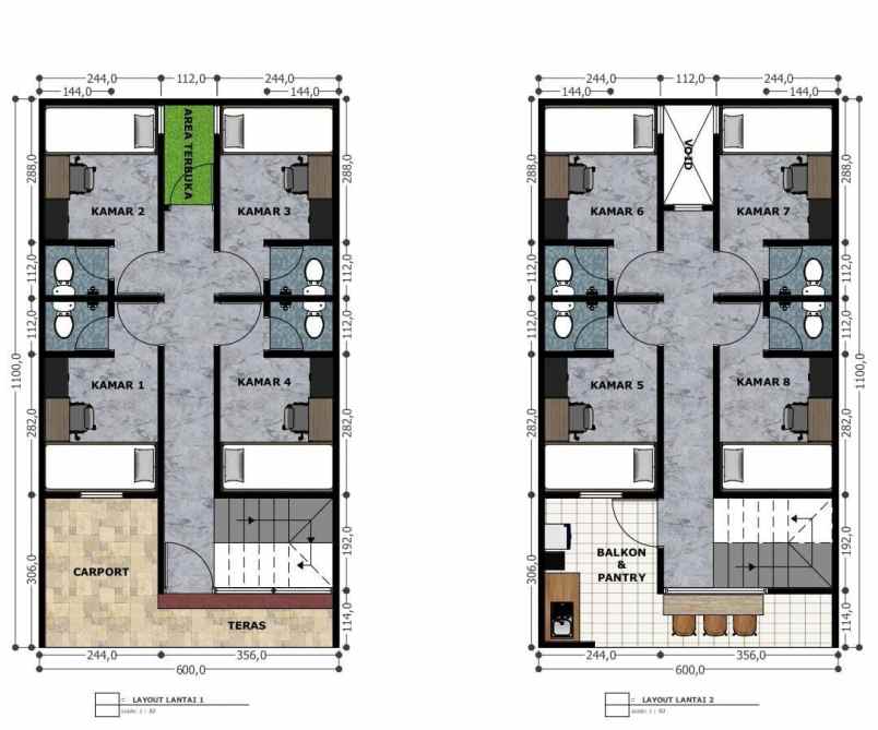 dijual rumah dramaga