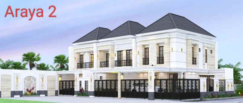 dijual rumah galaxy bumi permai araya