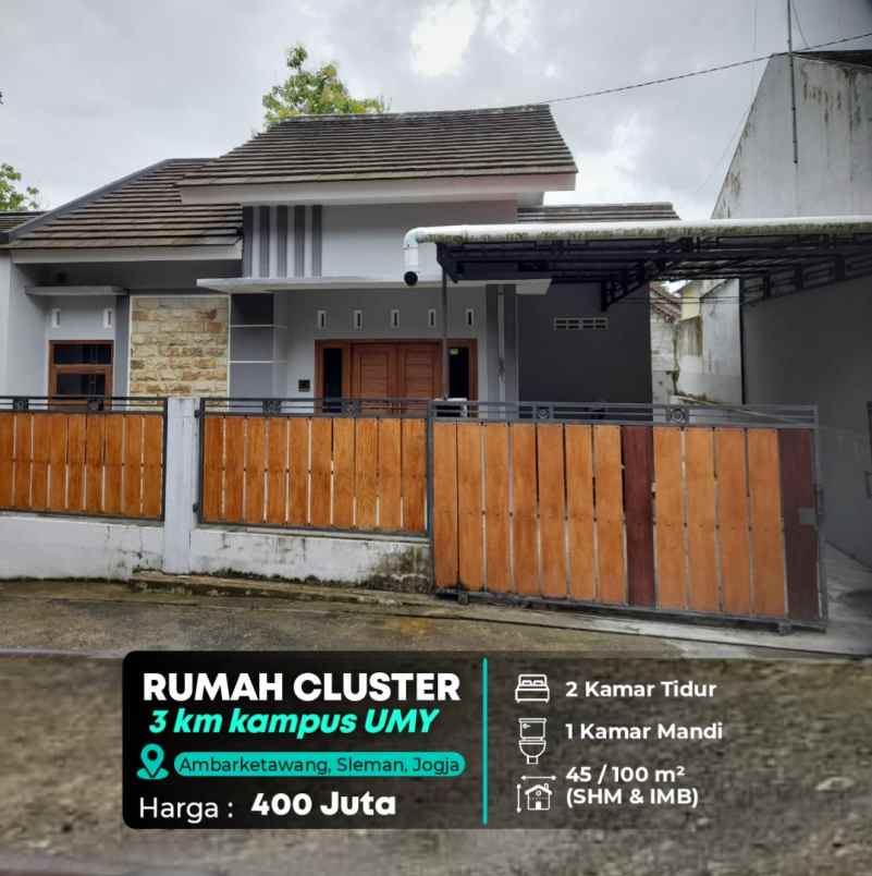 dijual rumah gamping