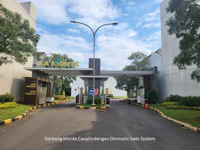 dijual rumah grand wisata cluster monte