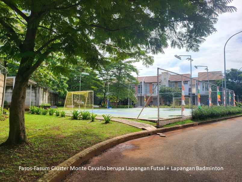 dijual rumah grand wisata cluster monte