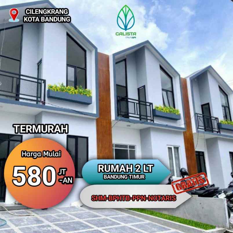 dijual rumah jl cilengkrang bandung