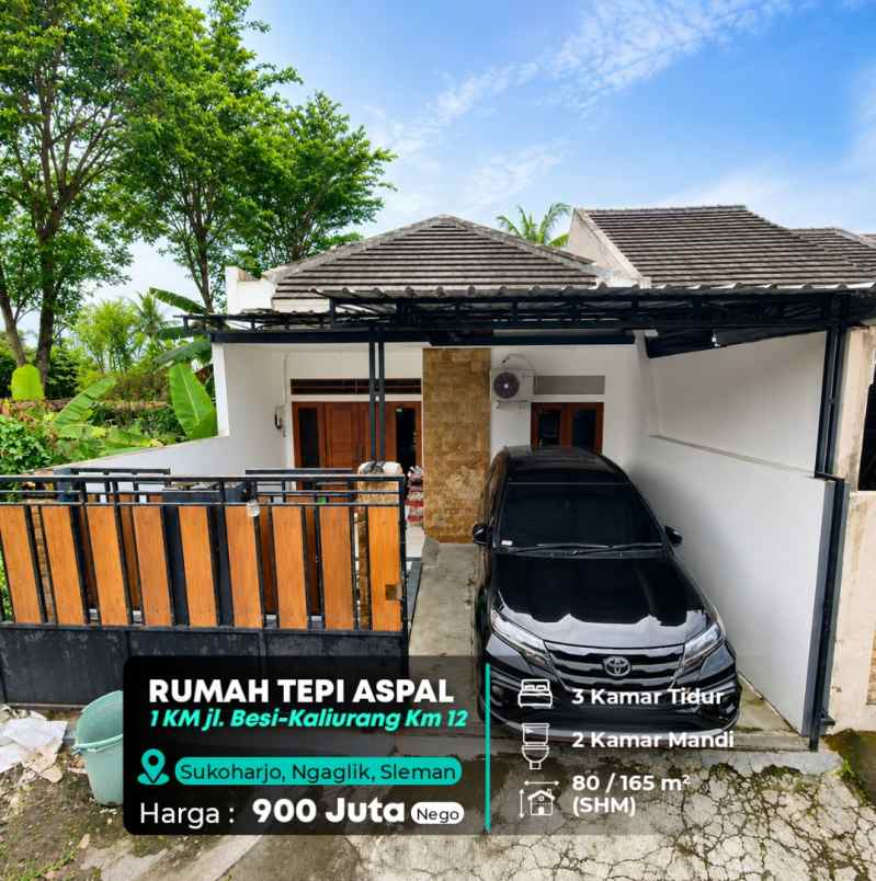 dijual rumah jl kaliurang km 12