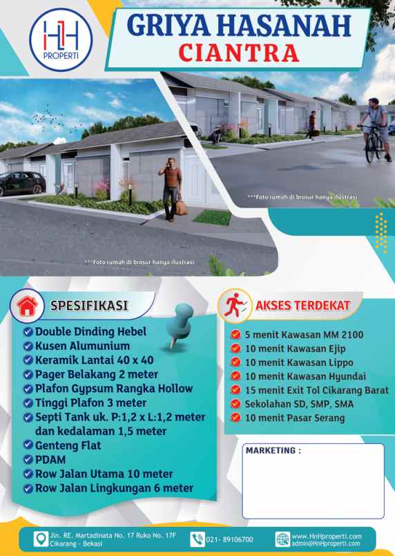 dijual rumah jl kandang rodo sukasejati