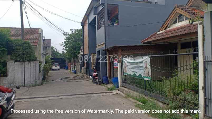 dijual rumah jl pondok mutiara