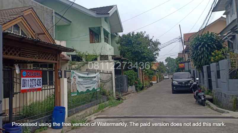 dijual rumah jl pondok mutiara