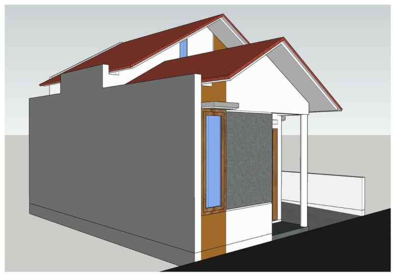 dijual rumah jl raya pondok rajeg cibinong
