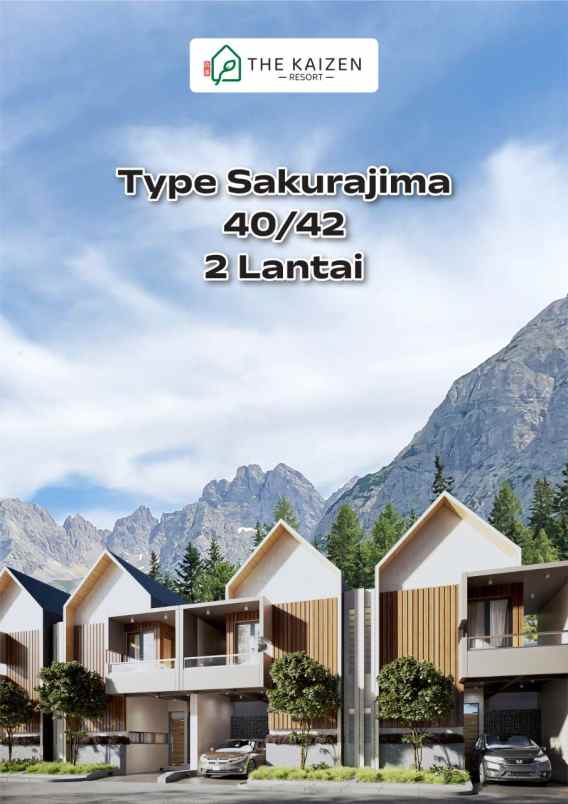 dijual rumah jl wangunsari lembang