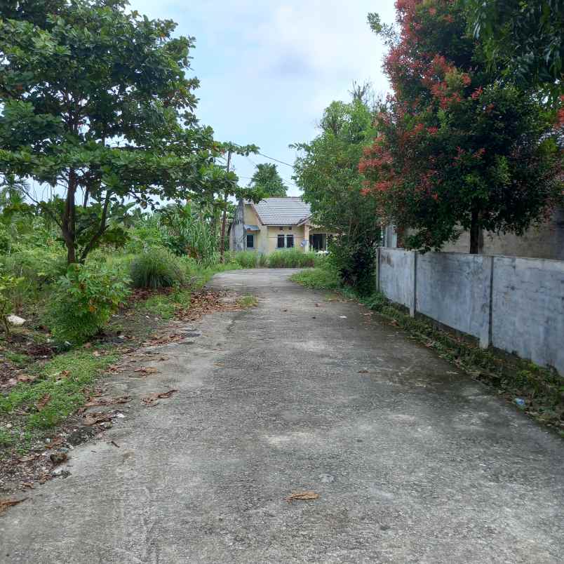 dijual rumah jln sei mintan tengku bey