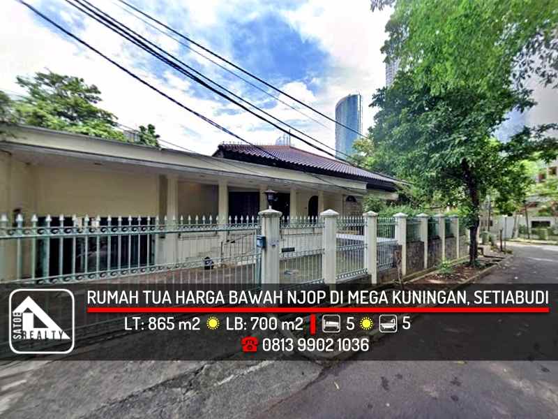 dijual rumah kuningan timur setiabudi