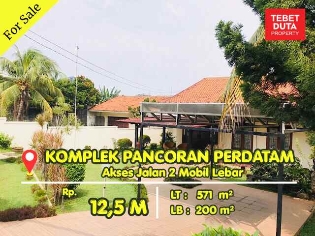 dijual rumah pancoran timur