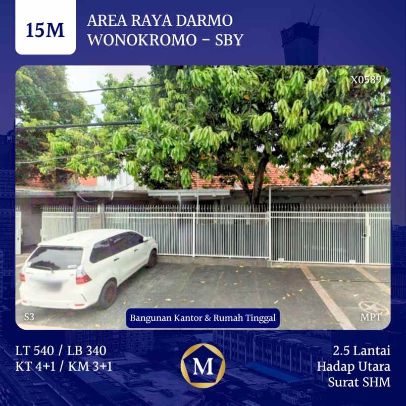 dijual rumah raya darmo