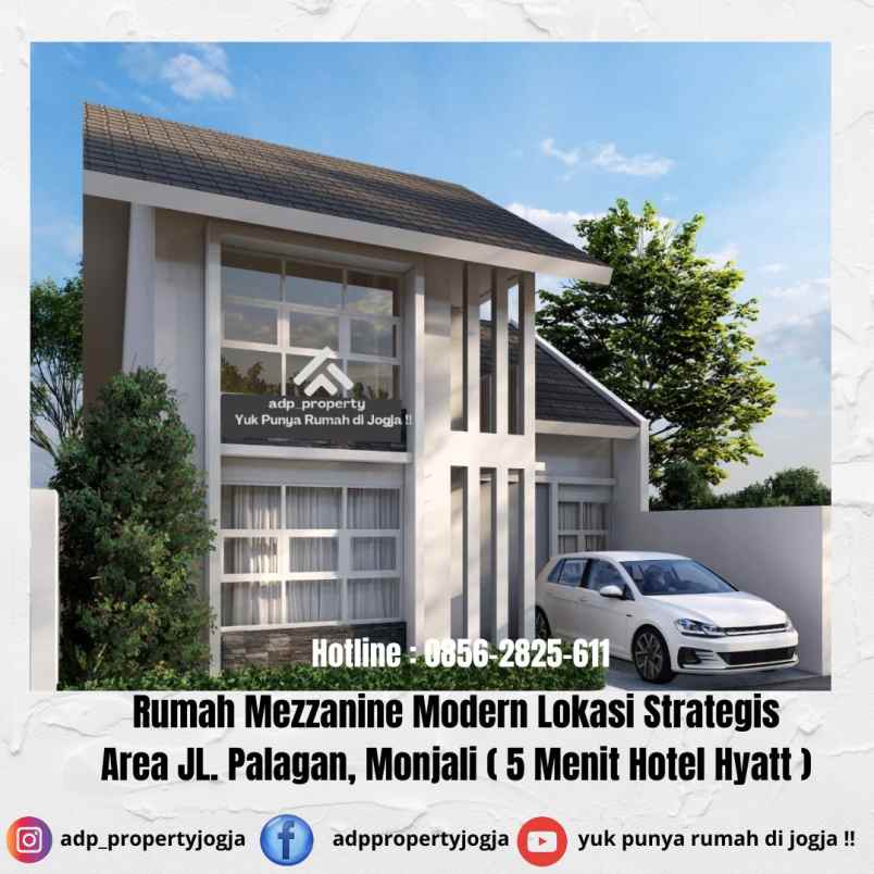 dijual rumah sedan jl palagan ngaglik