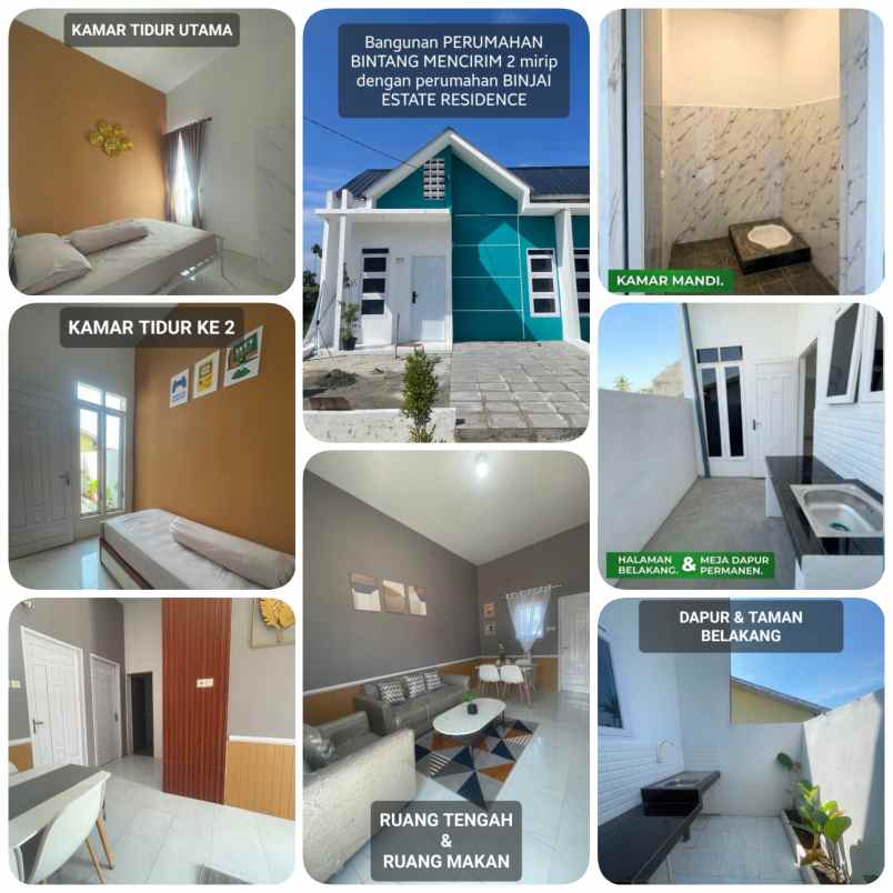dijual rumah sei mencirim