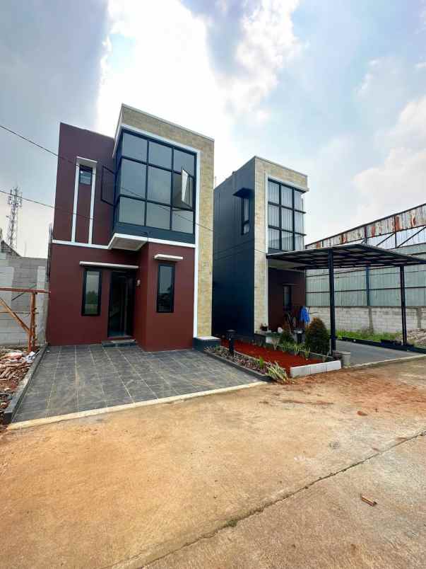 dijual rumah siap huni dekat st lrt cikunir