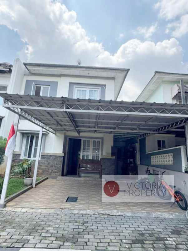 dijual rumah siap huni semi furnish di kota wisata