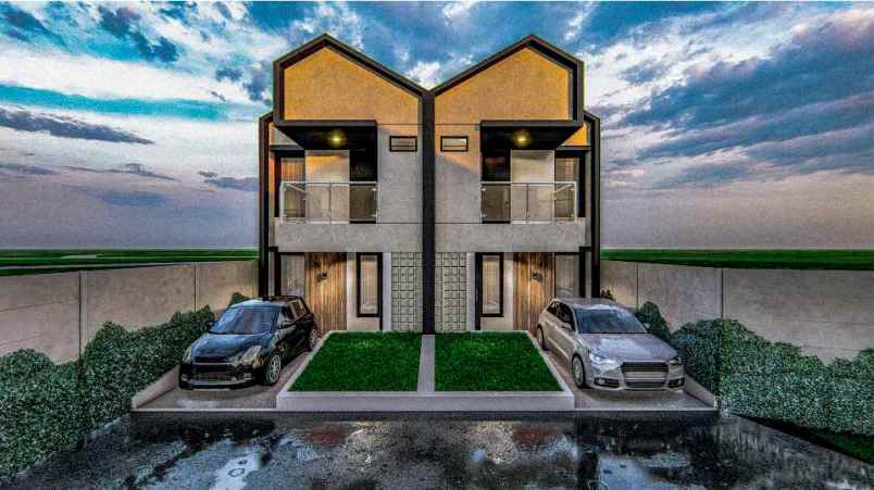 dijual rumah uniqo cluster serpong jl