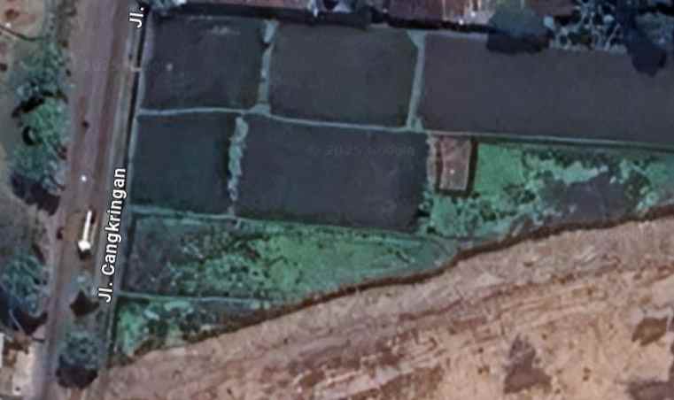 dijual sawah strategis di jalan cangkringan sleman