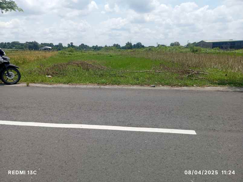 dijual tanah area wisata air janti klaten