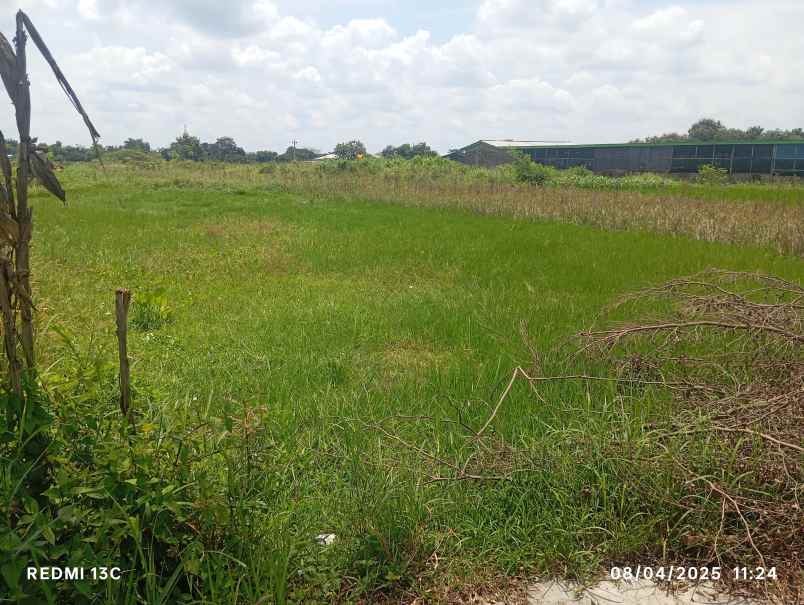 dijual tanah area wisata air janti klaten