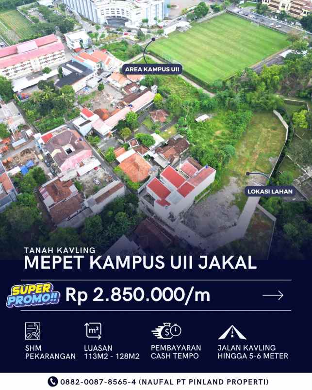 dijual tanah bonjotan sardonoharjo