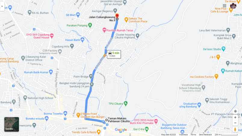 dijual tanah cimenyan bandung regency