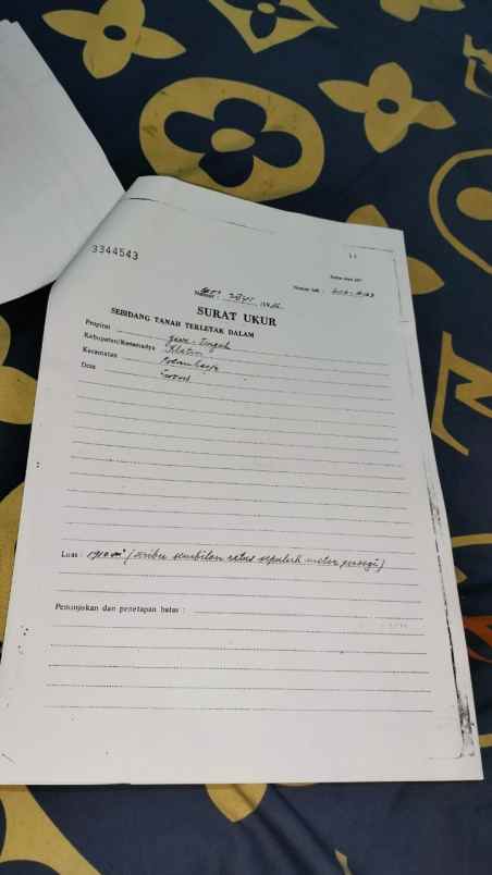 dijual tanah desa turus kec polanharjo