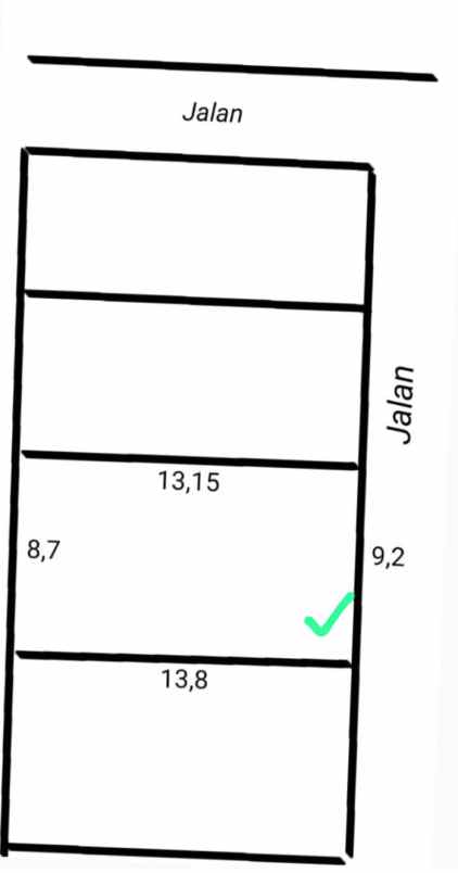 dijual tanah di cepoko gunung pati semarang