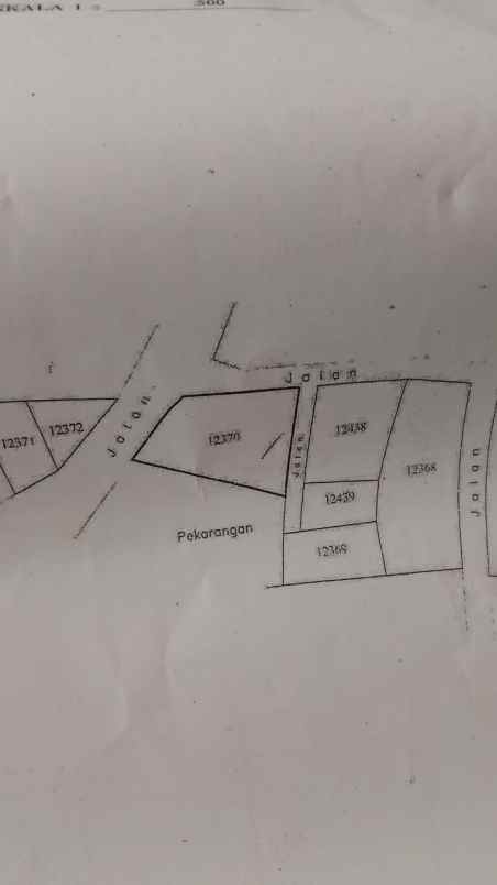 dijual tanah gamping