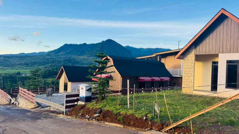dijual tanah jalan raya puncak dua