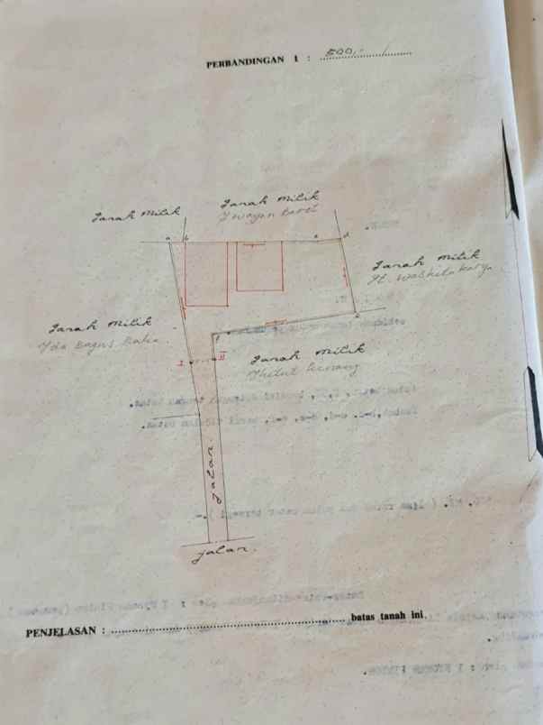 dijual tanah jln airport ngurah rai tuban