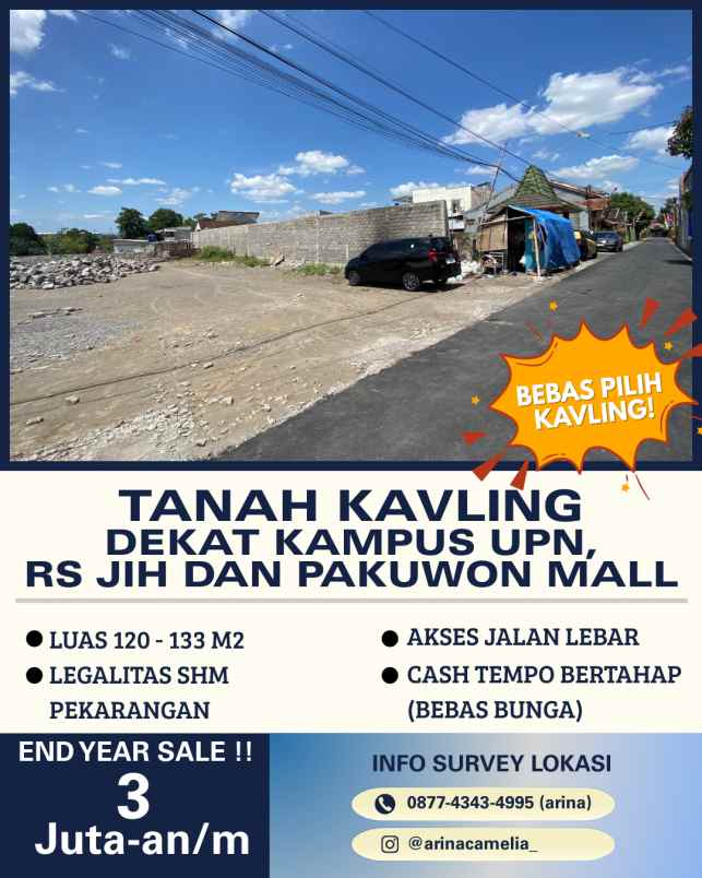 dijual tanah karangasem condongcatur