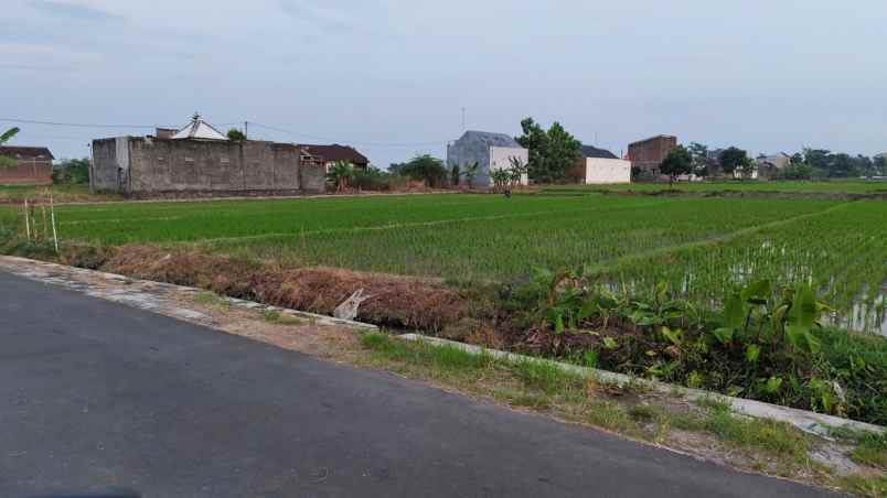 dijual tanah klaten