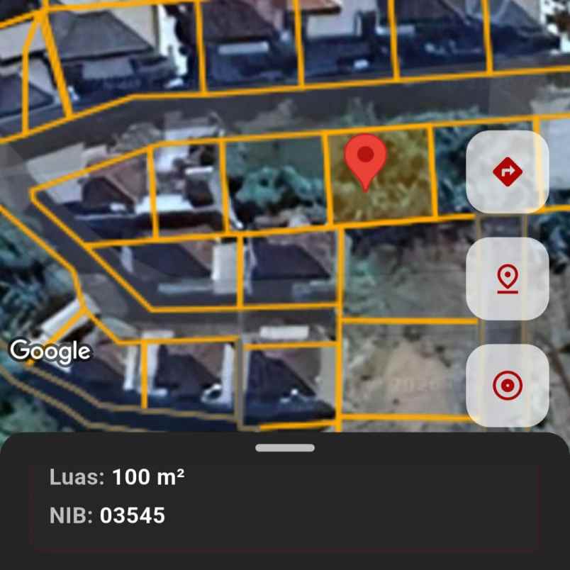 dijual tanah peguyangan kaja