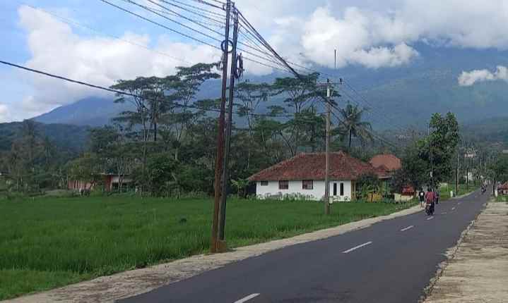 dijual tanah pinggir jl view gunung sawah