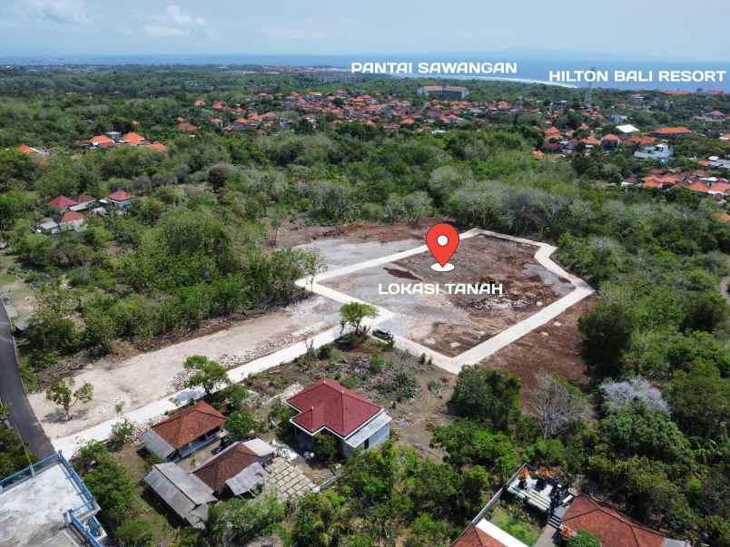 dijual tanah sawangan nusa dua bali