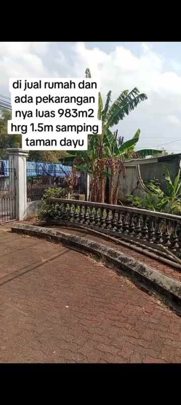 dijual villa rumah nol jalan aspal