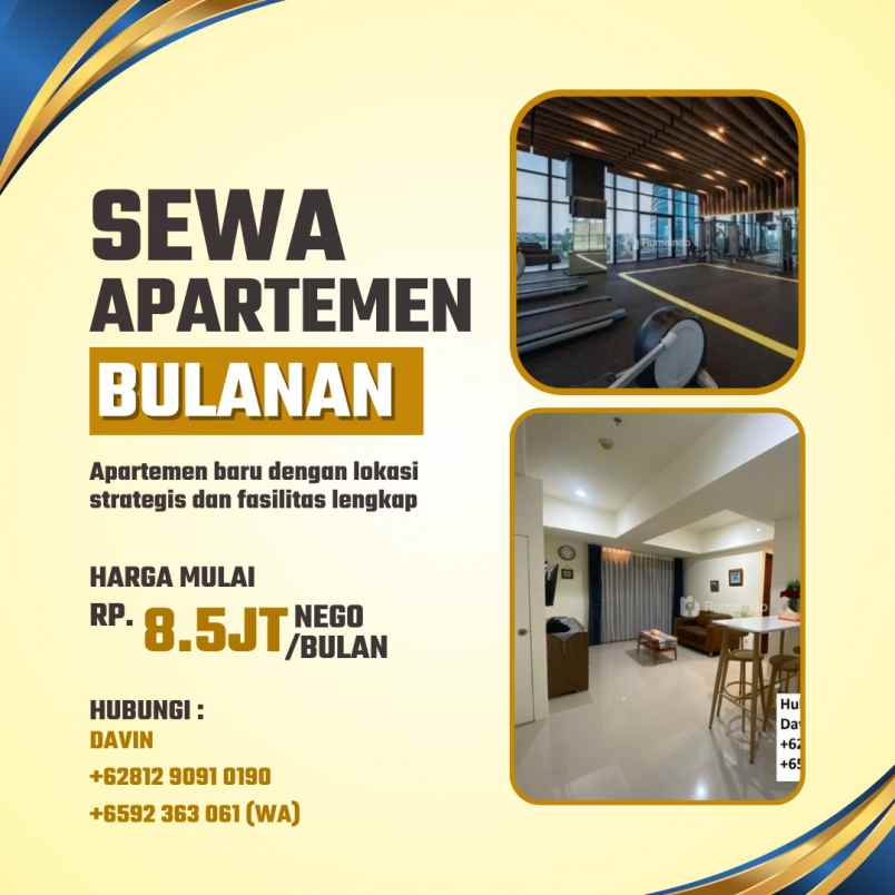 disewakan apartemen cbd bintaro sektor 7