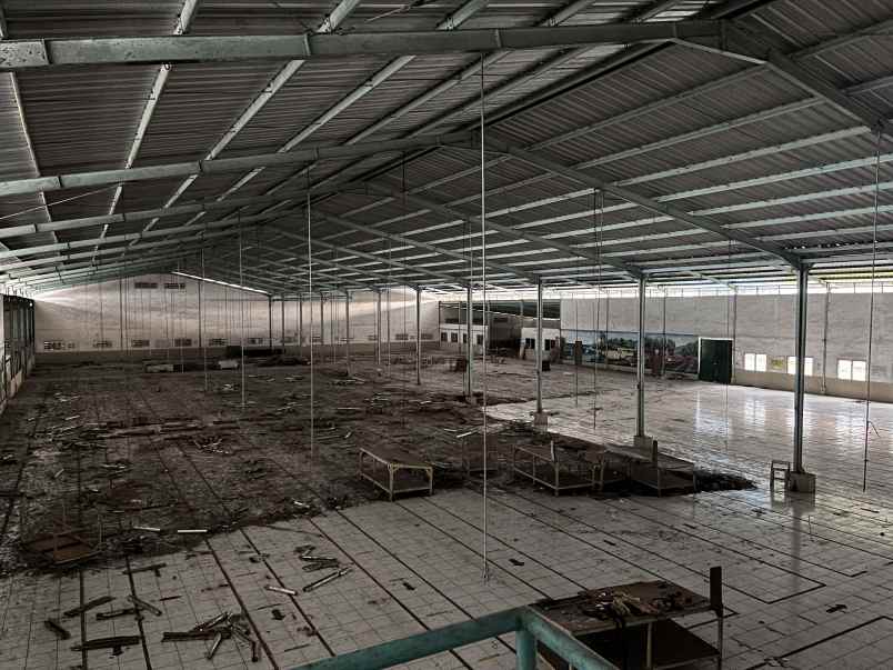 ex pabrik garmen dijual