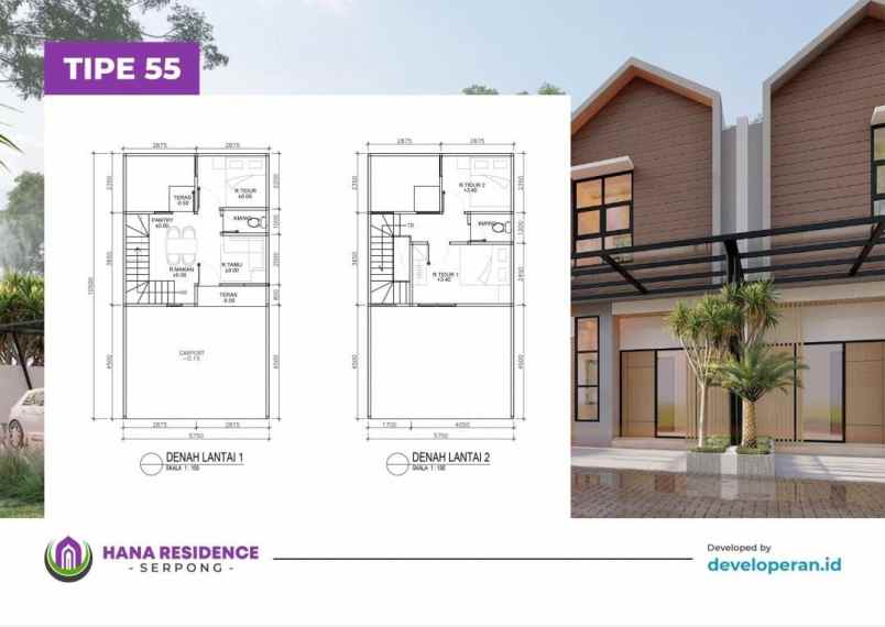 investasi rumah kos hana serpong