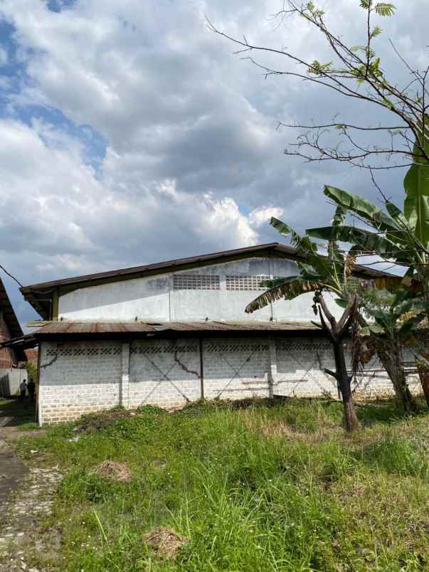jual pabrik ada kantor jl raya solokan jeruk rancaekek