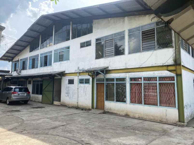 jual pabrik ada kantor jl raya solokan jeruk rancaekek