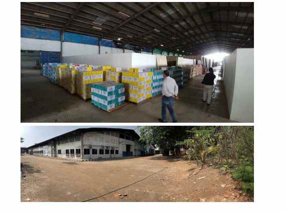 jual pabrik dan gudang ex pabrik sabun di tangerang