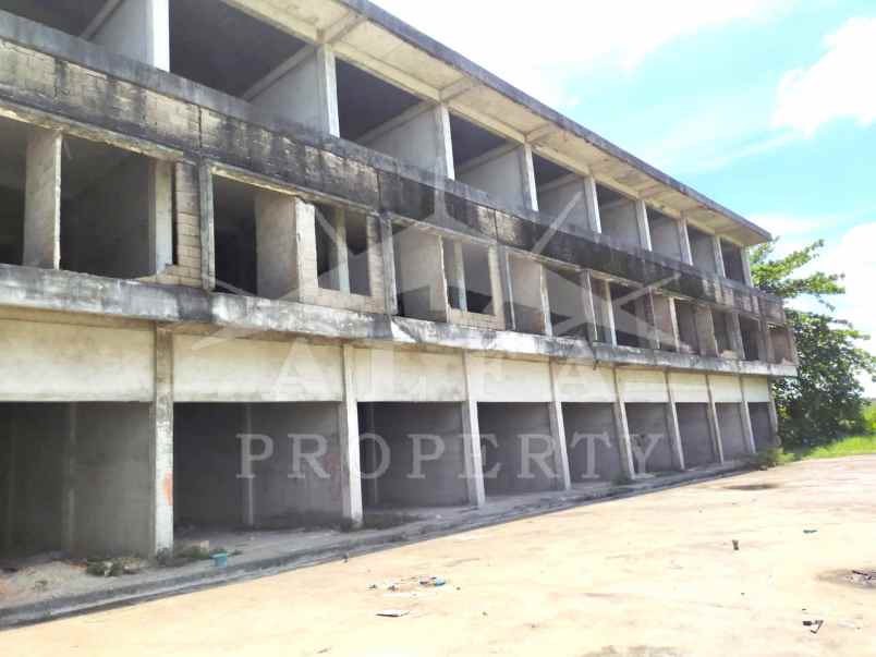 jual ruko bangunan dasar 3 lantai harga murah