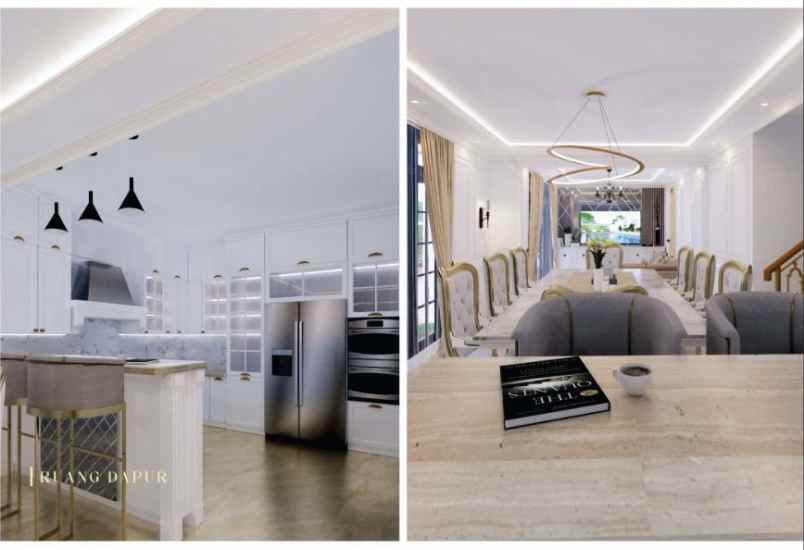 jual rumah mewah dekat danau 2 km tol bogor 2