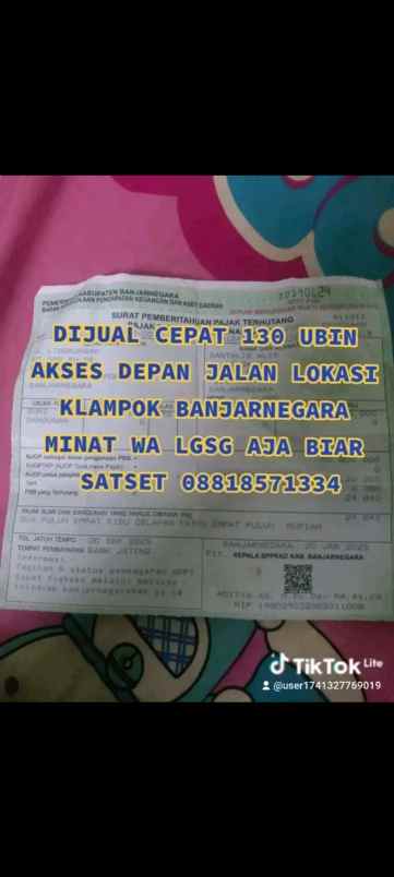 jual tanah murah cepat tanpa perantara