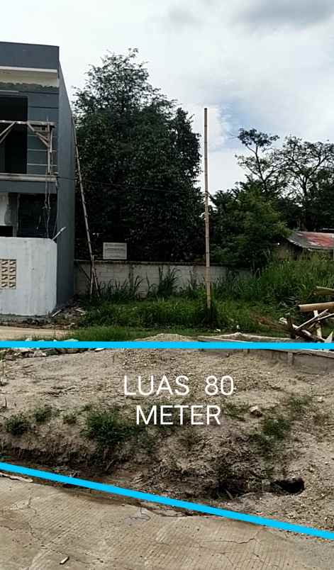 kavling dalam cluster murah akses mobil