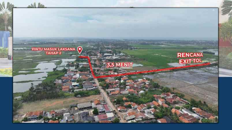 kavling di laksana business park pakuhaji tangerang